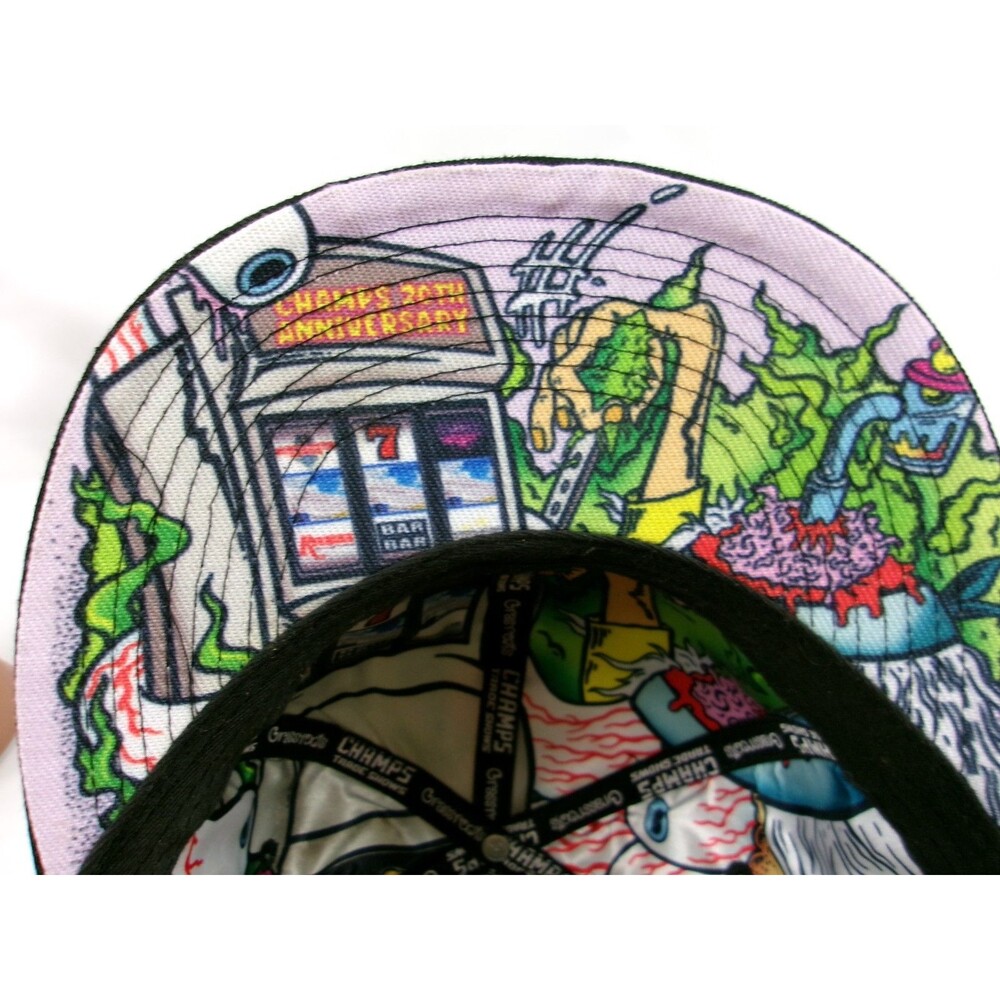 Grassroots California Limited Edition Champs Trade Show Shows Snapback Hat Eye - Picture 7 of 7